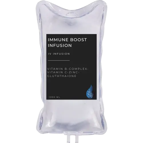 Flare MD Immune Boost IV infusion bag